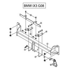 Carlig remorcare BMW IX3 G08 SUV